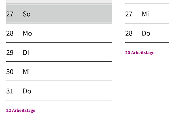 Configure and download a calendar template for 2025. Made for Adobe InDesign